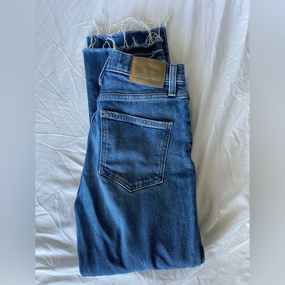 Denim Forum Arlo high rise straight - 24 - Picture 4 of 5